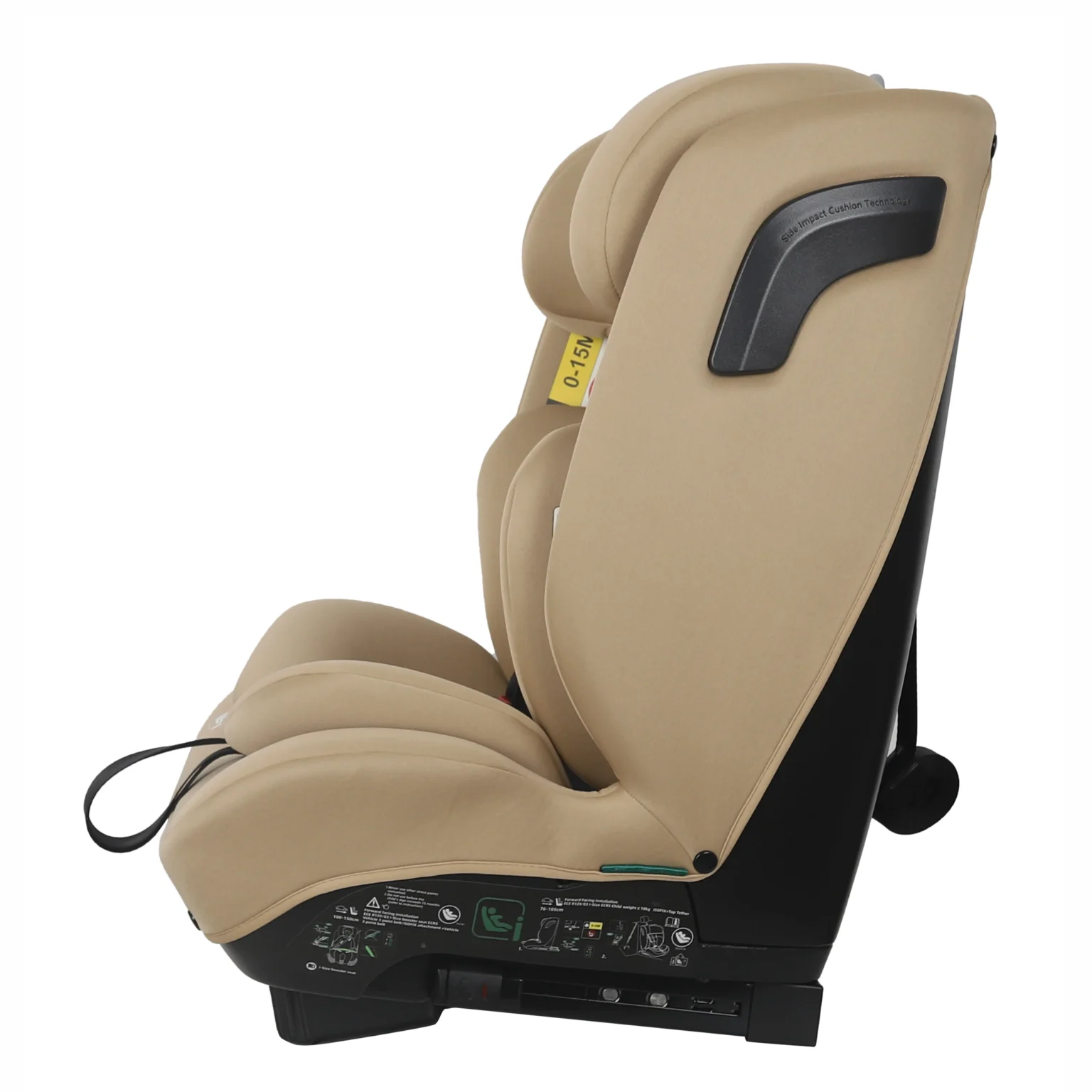 Babymore Hazel Car Seat i-Size 76-150cm 15 Months-12 Years – Biscotti