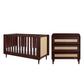 Tutti Bambini Japandi Mini 2 Piece Room Set - Warm Walnut