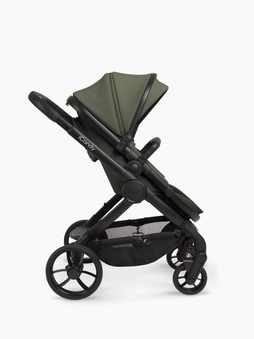 icandy Peach 7 Ivy Pushchair and Carrycot - Complete Car Seat Bundle