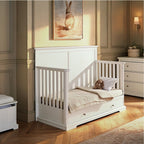 Beaumont Grand Cot Bed - White