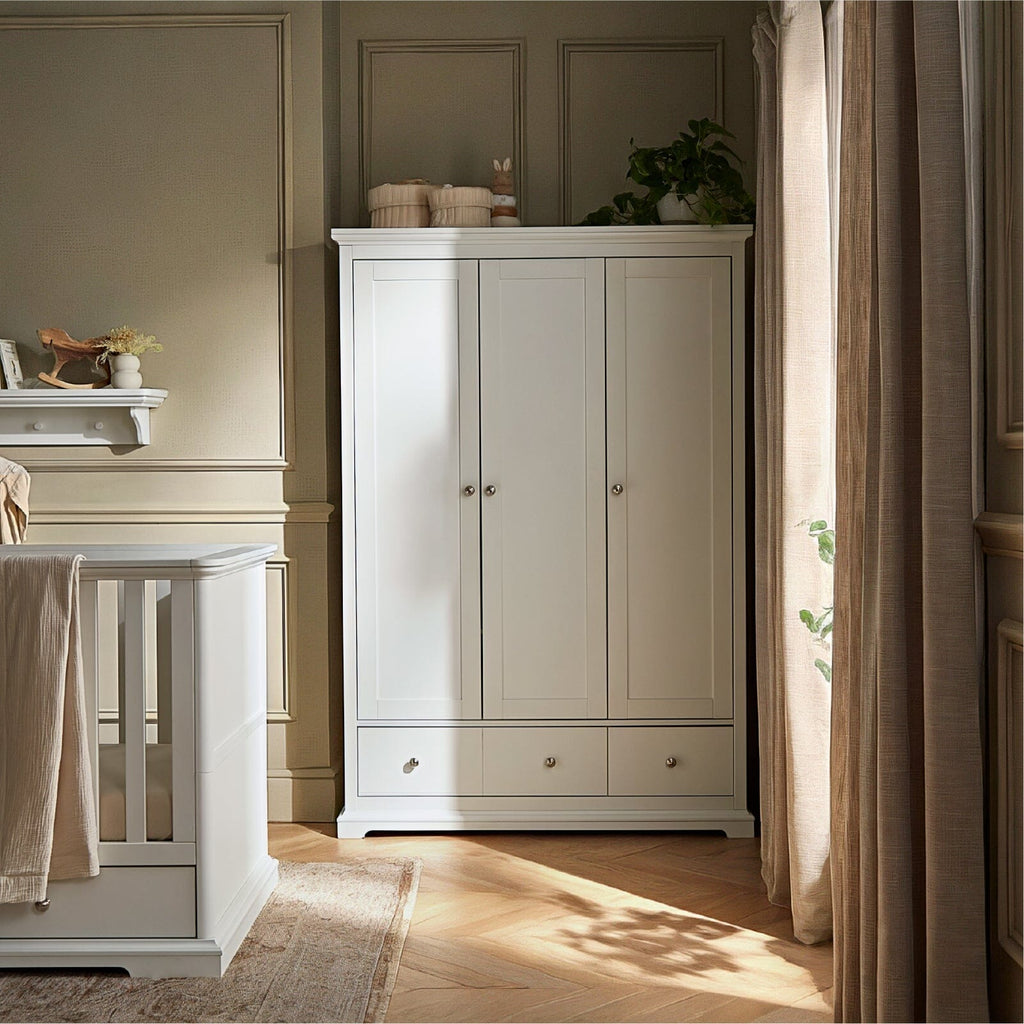 Beaumont 3 Piece Nursery Furniture Set - White