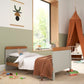 Tutti Bambini Rio 3 Piece Room Set - Honey Oak & Dove Grey