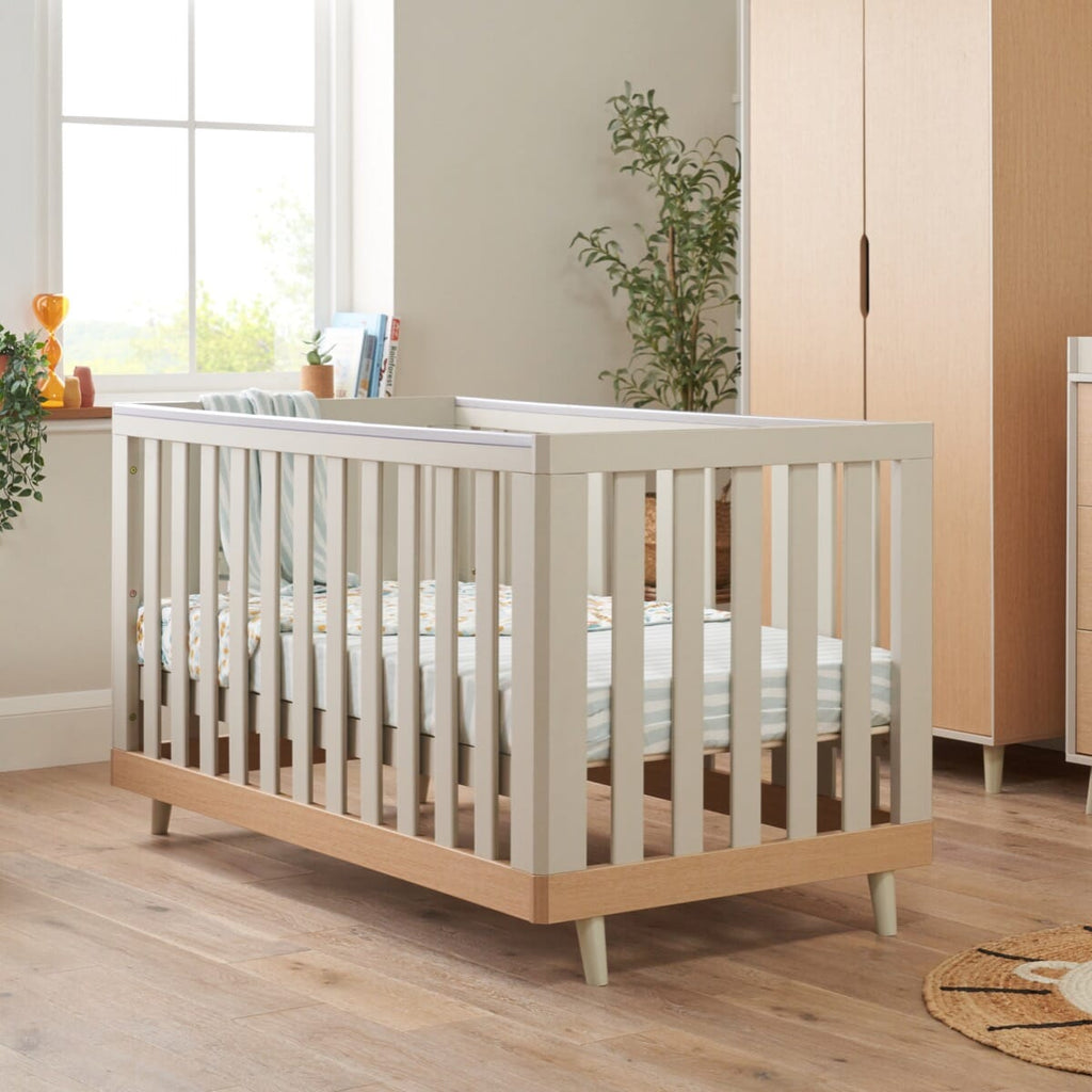 Tutti Bambini Hygge 3 Piece Room Set - Light Oak/White Sand