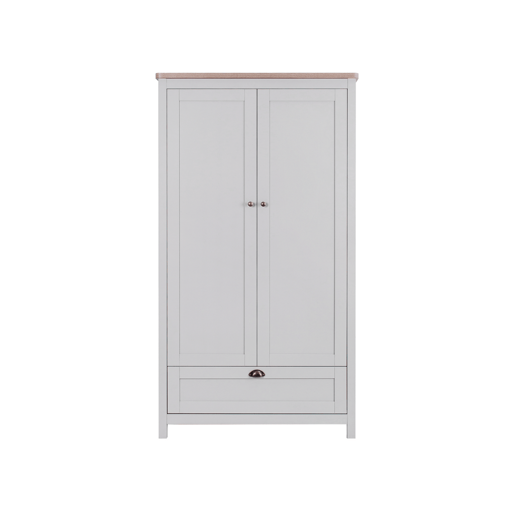 Tutti Bambini Verona 3 Piece Room Set - Dove Grey/Oak