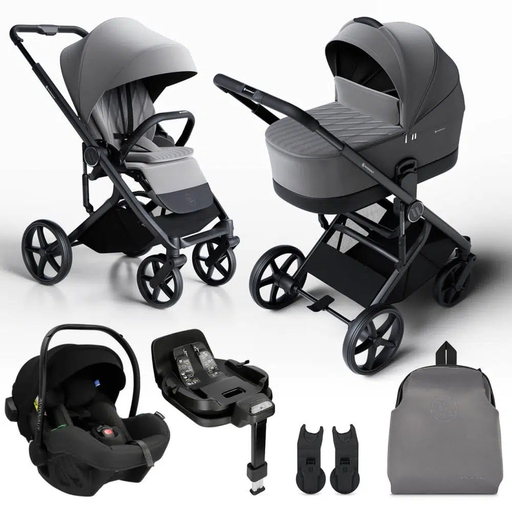 Avionaut Sirius 3in1 Pixel Pro Travel System and Base – Grey