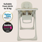 My Babiie Luxe Highchair-Oatmeal