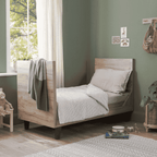 Tutti Bambini Como 3 Piece Room Set - Distressed Oak/Slate Grey