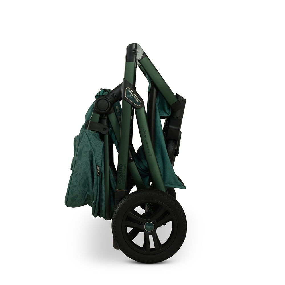 Cosatto Wow 3 Special Edition All Stage Family Rotate & Recline 2 Base Bundle Wildwood