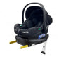 My Babiie MB450 LUXE 3-in-1 Travel System with Rotating Car Seat + Base - Black