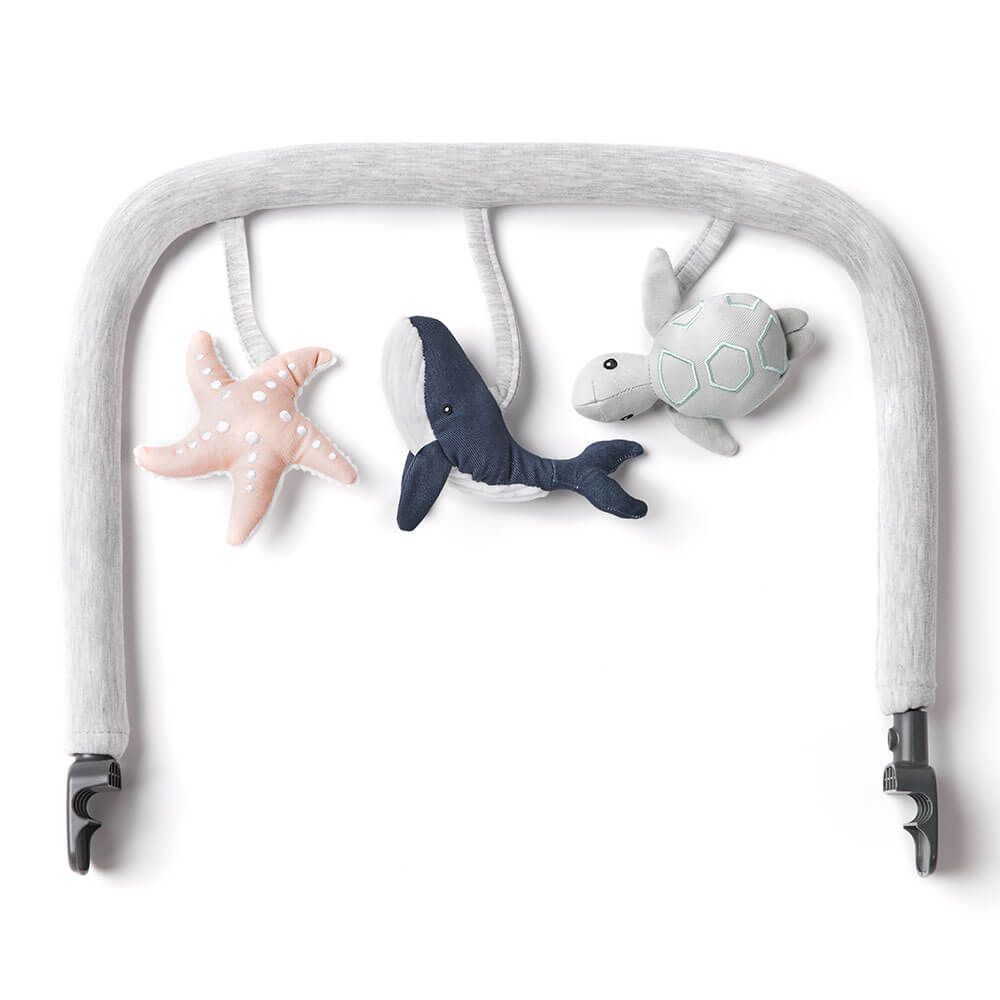 Ergobaby Evolve Bouncer Toy Bar Light Grey