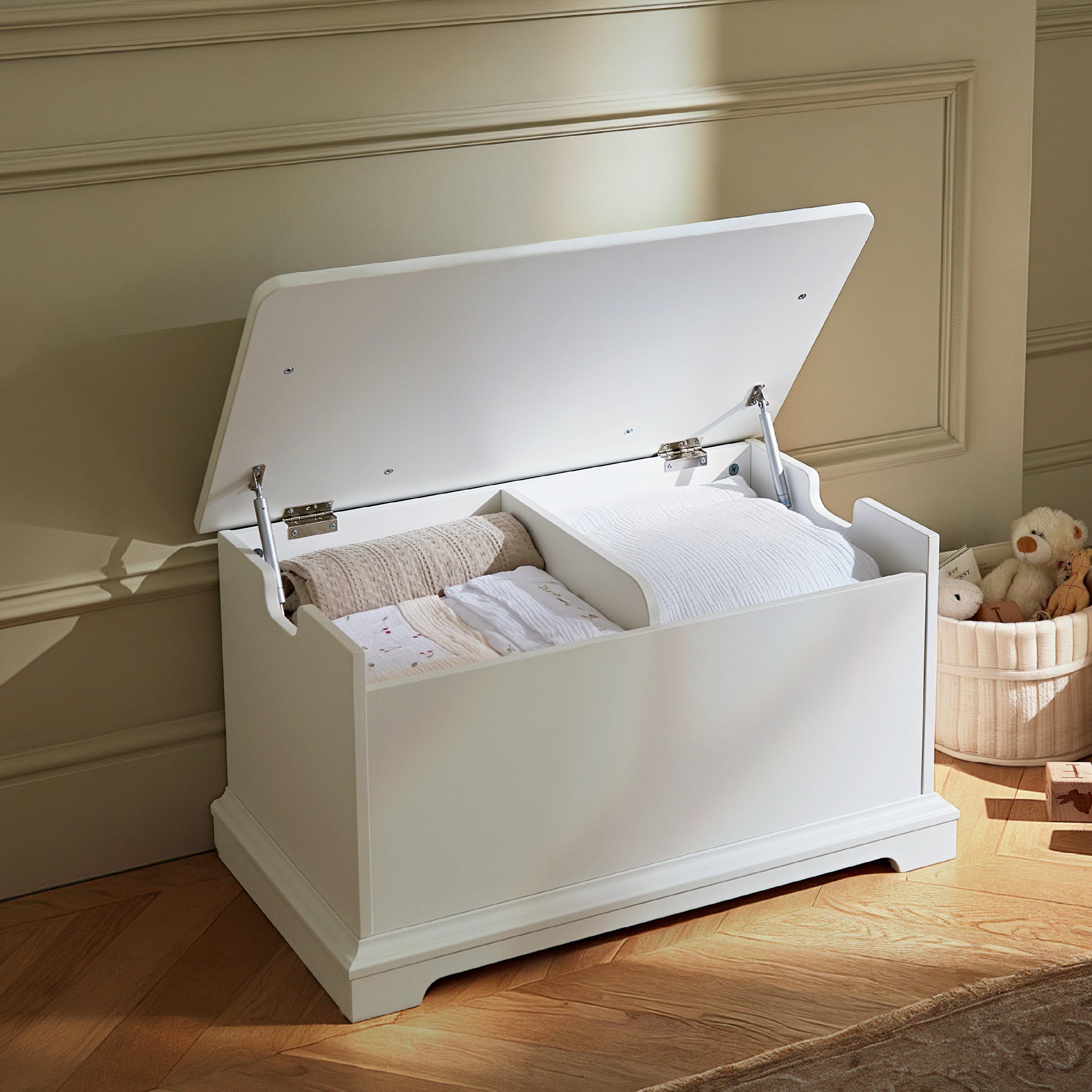 Beaumont Storage Box - White