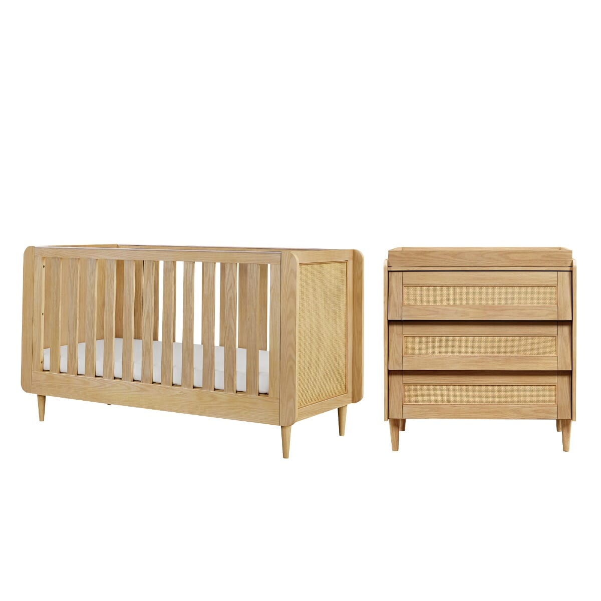 Tuti Bambini Japandi Mini 2 Piece Room Set - Light Oak