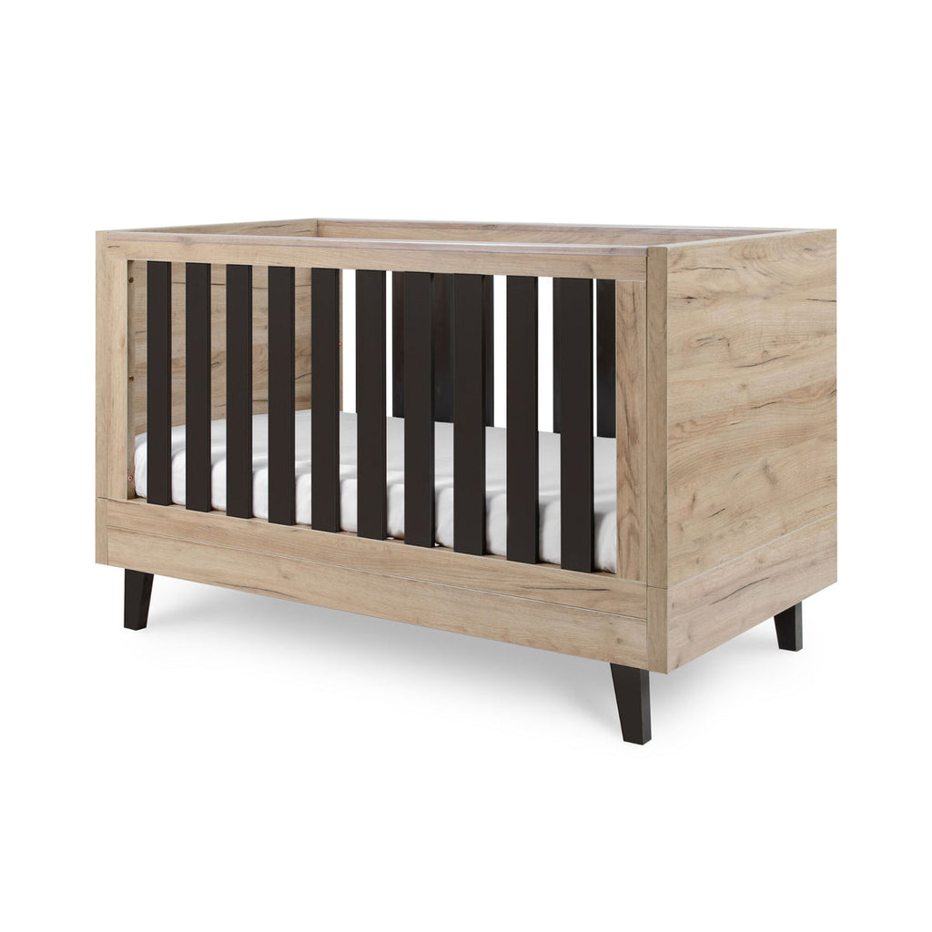 Tutti Bambini Como 3 Piece Room Set - Distressed Oak/Slate Grey