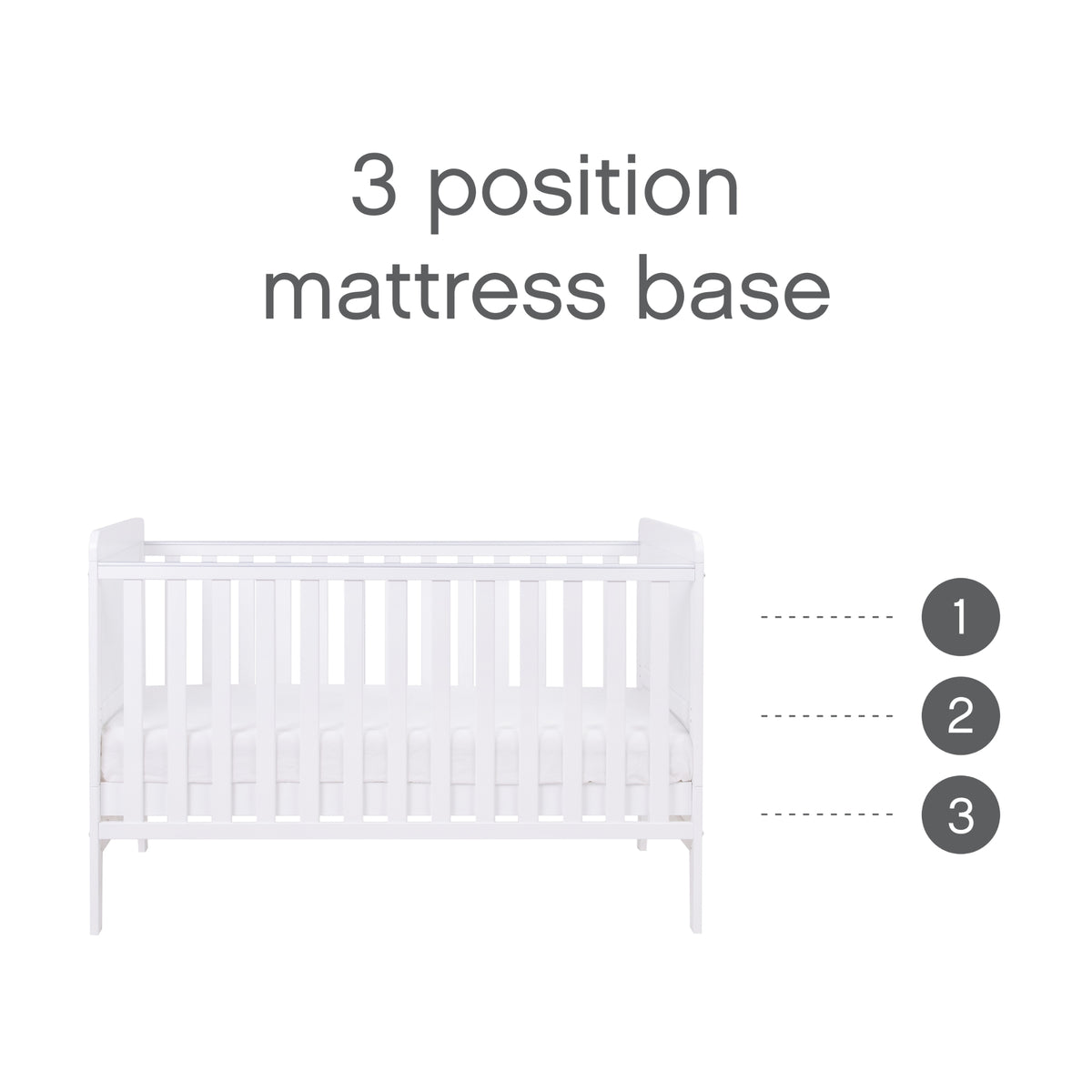 Tuti Bambini Rio 2 Piece Room Set - White