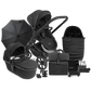icandy Peach 7 STUDIO Pushchair and Carrycot - Complete Bundle Matt Black
