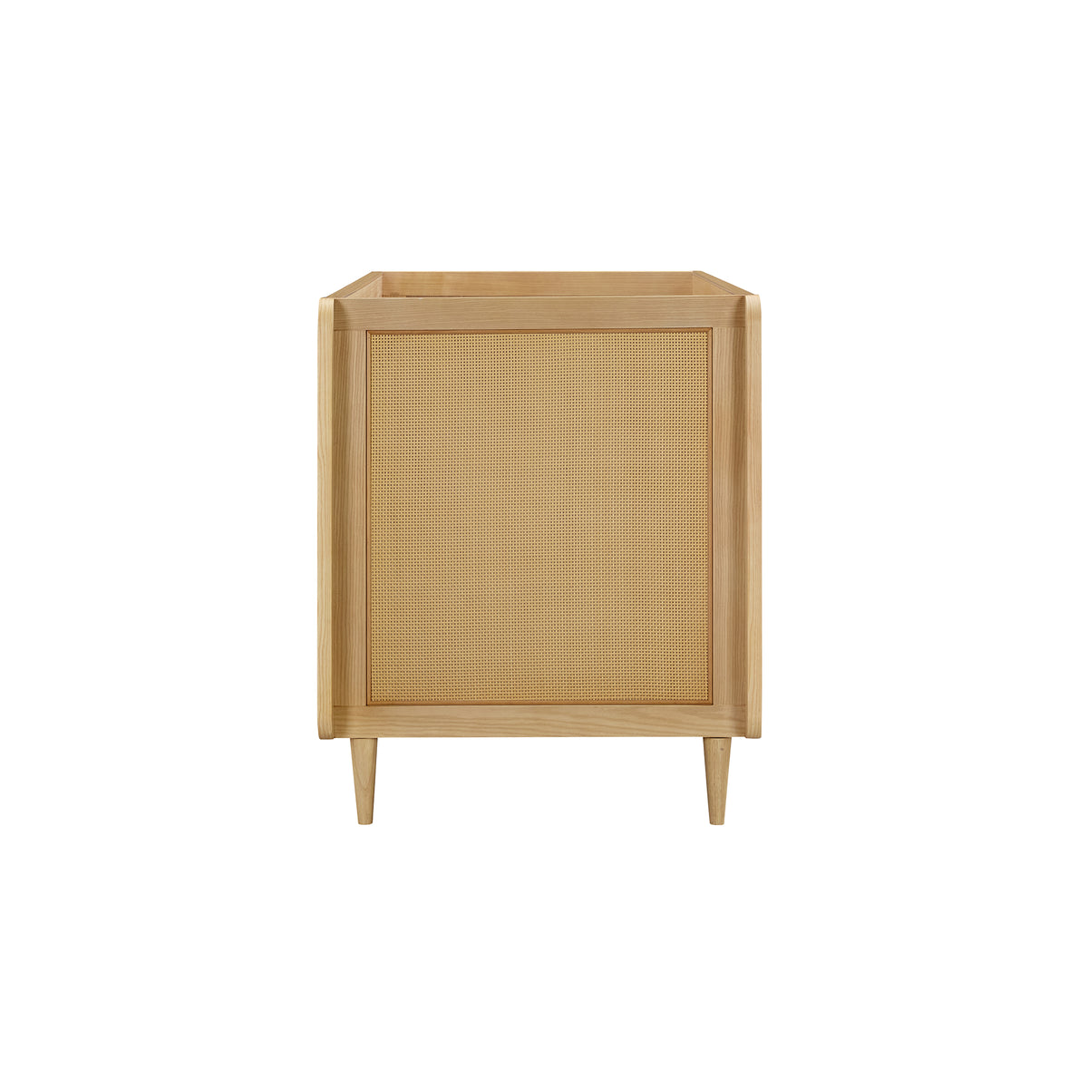 Tutti Bambini Japandi Mini Cot Bed - Light Oak
