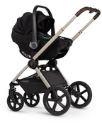 Venicci Upline 2 Stone Beige Pram 3 in 1 Plus Base (Tiago black)