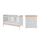 Tuti Bambini Rio 2 Piece Room Set - Honey Oak & Dove Grey