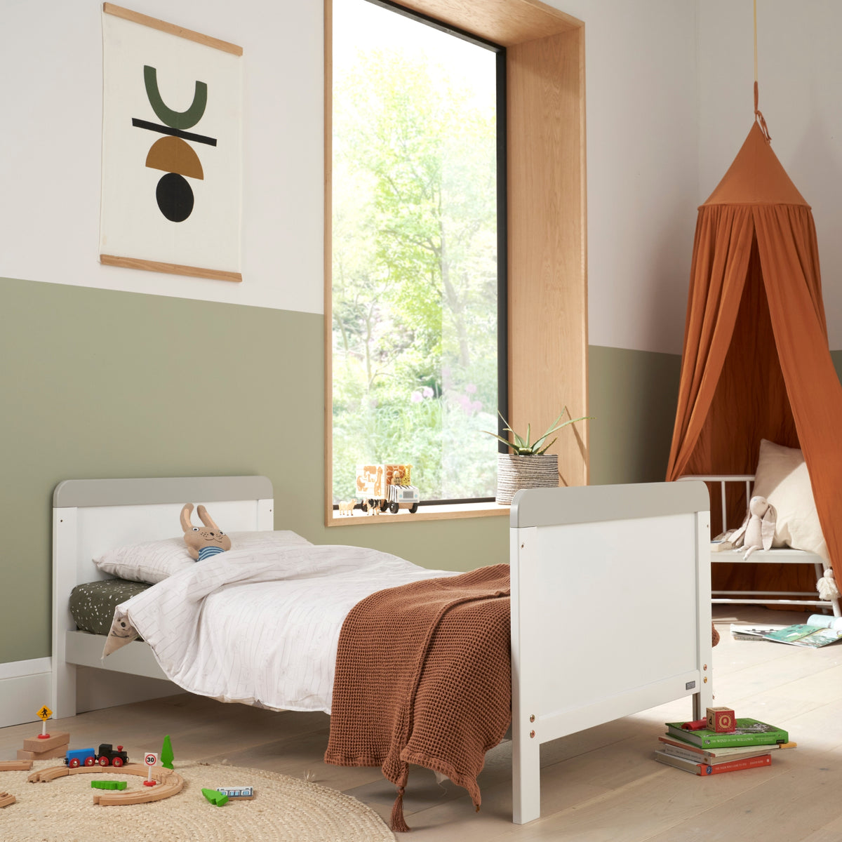 Tuti Bambini Rio 2 Piece Room Set - White & Dove Grey