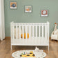 Caro Urban Mini Cot Bed- White