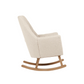 Tutti Bambi Jonah Luxe Rocking Chair & Foot Stool - Boucle Mushroom