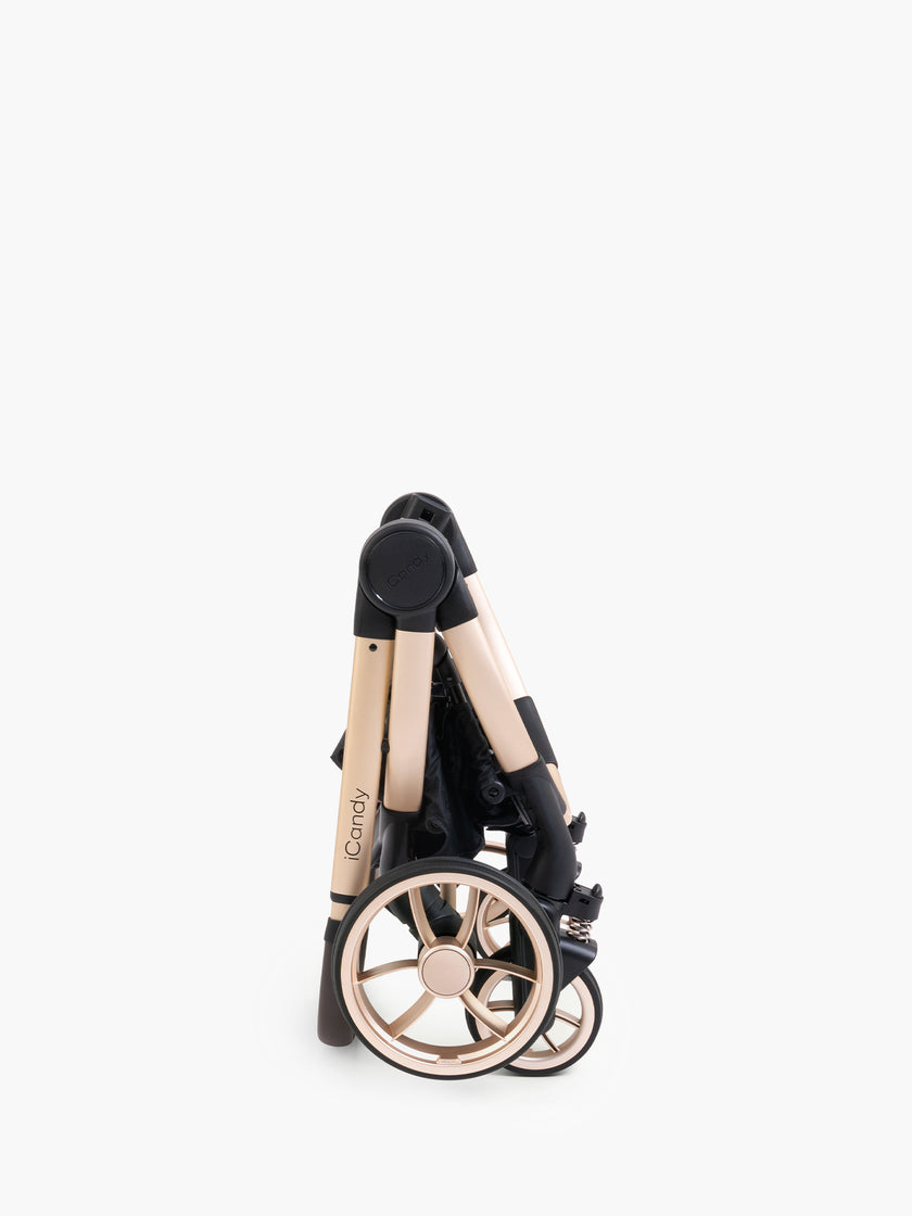 icandy Peach 7 Biscotti Pushchair and Carrycot - Complete Car Seat Bundle