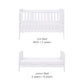 Tutti Bambini Rio 3 Piece Room Set - White