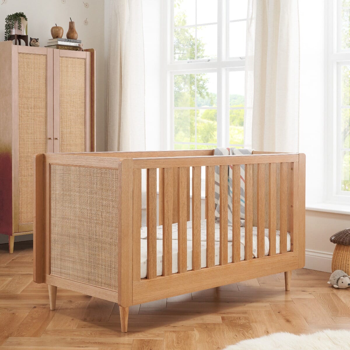 Tutti Bambini Japandi 2 Piece Room Set - Light Oak
