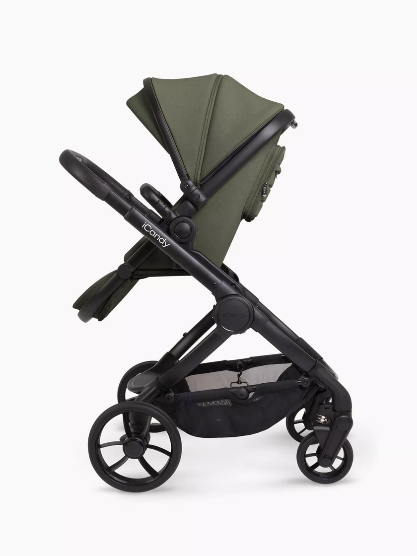 icandy Peach 7 Ivy Pushchair and Carrycot - Complete Car Seat Bundle