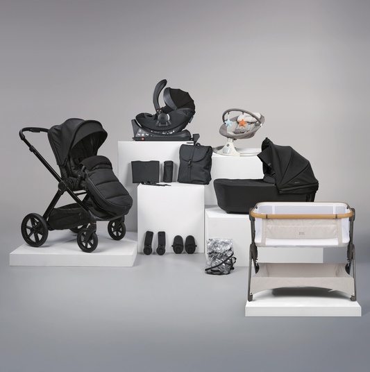 Bababing Raffi Travel And Home Bundle-16pc- Gloss black