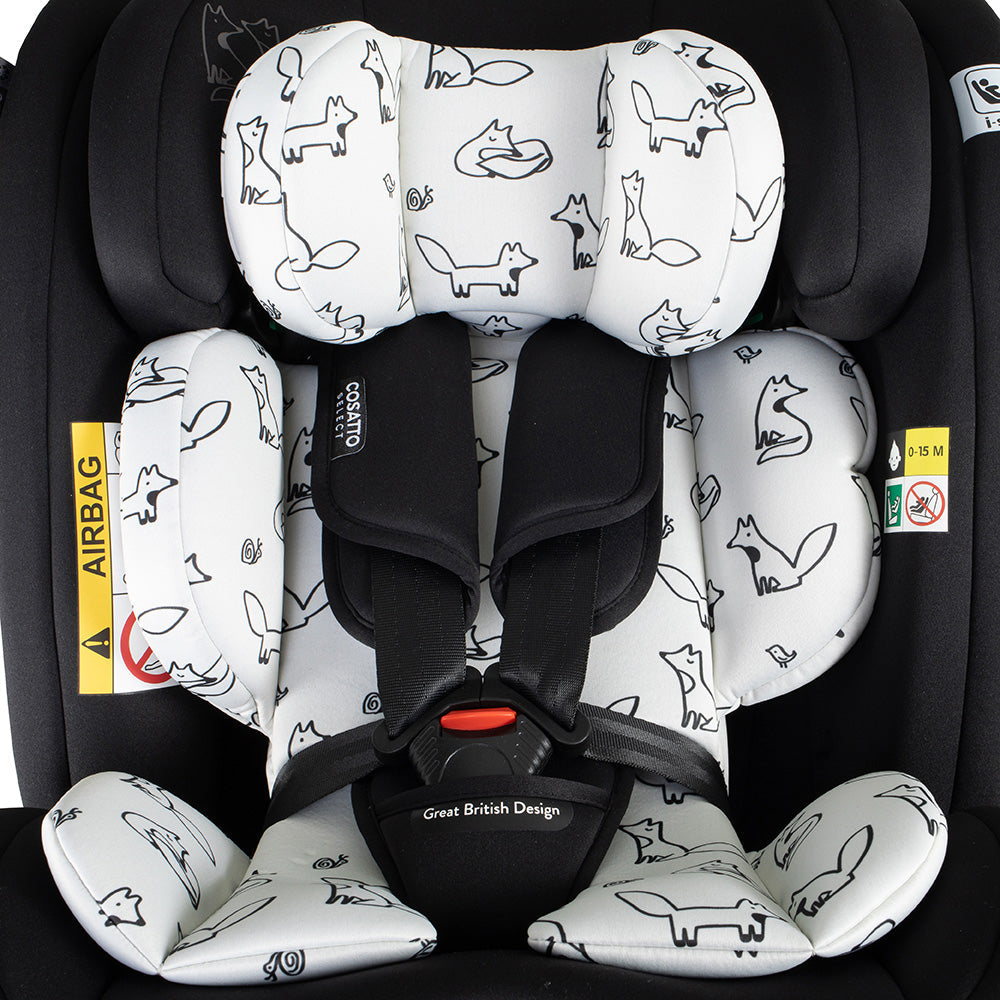 Cosatto Get Set Grow Plus i-Size 360 Car Seat Foxed
