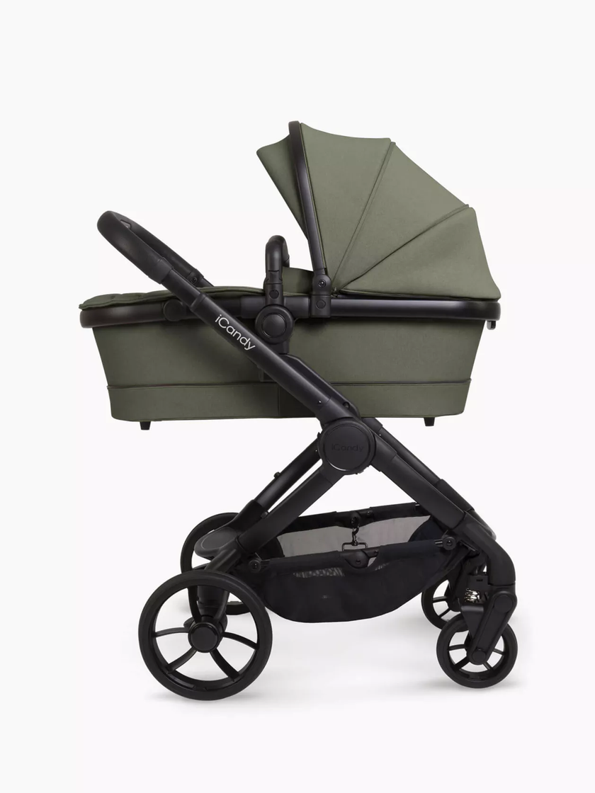 icandy Peach 7 Ivy Pushchair and Carrycot - Complete Car Seat Bundle