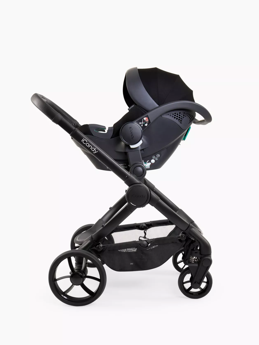 icandy Peach 7 Ivy Pushchair and Carrycot - Complete Car Seat Bundle