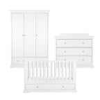 Beaumont 3 Piece Nursery Furniture Set - White