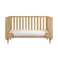Tutti Bambini Japandi Mini Cot Bed - Light Oak