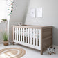 Tuti Bambini Modena 3 Piece Room Set - White/Oak