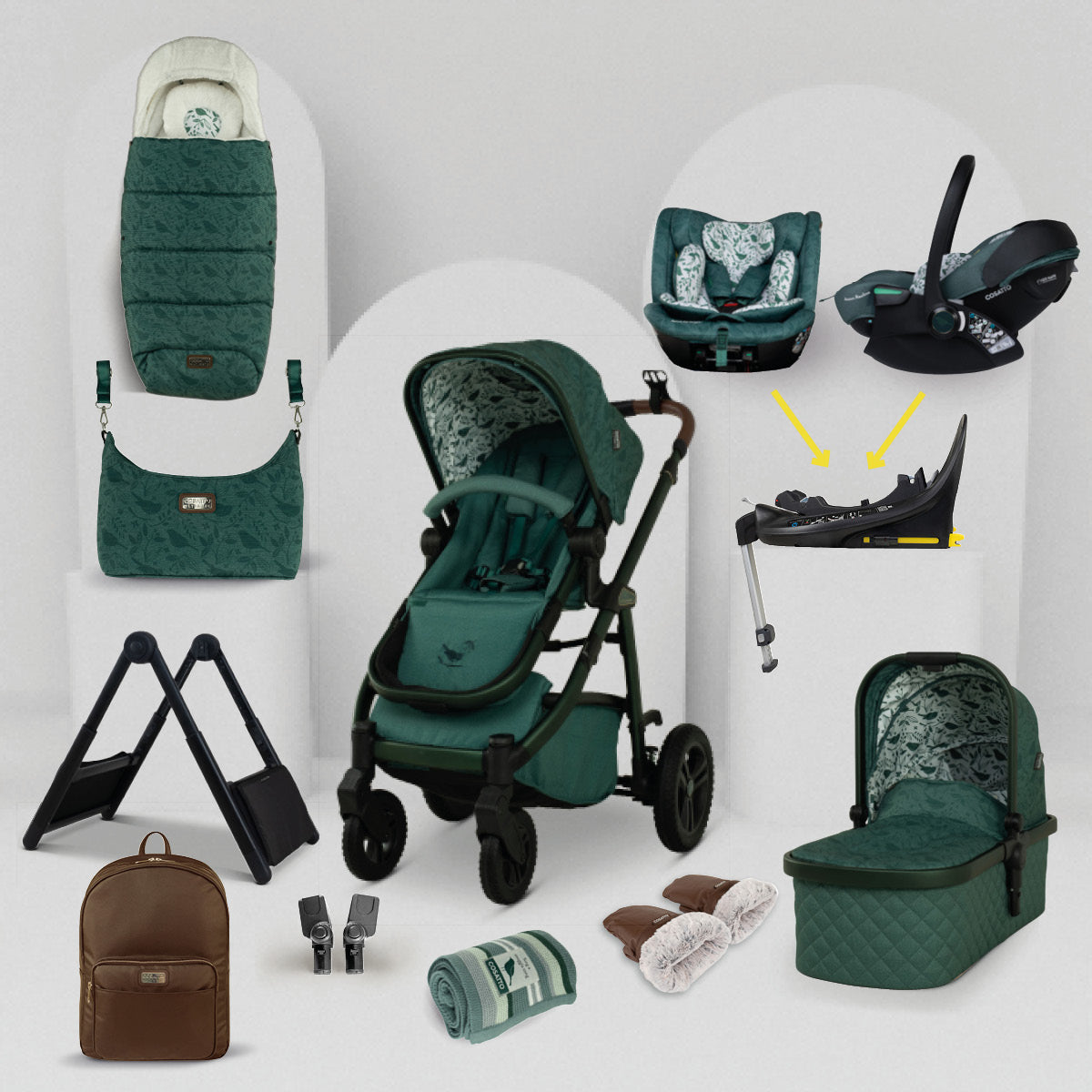 Cosatto Wow 3 Special Edition Mega Bundle Wildwood