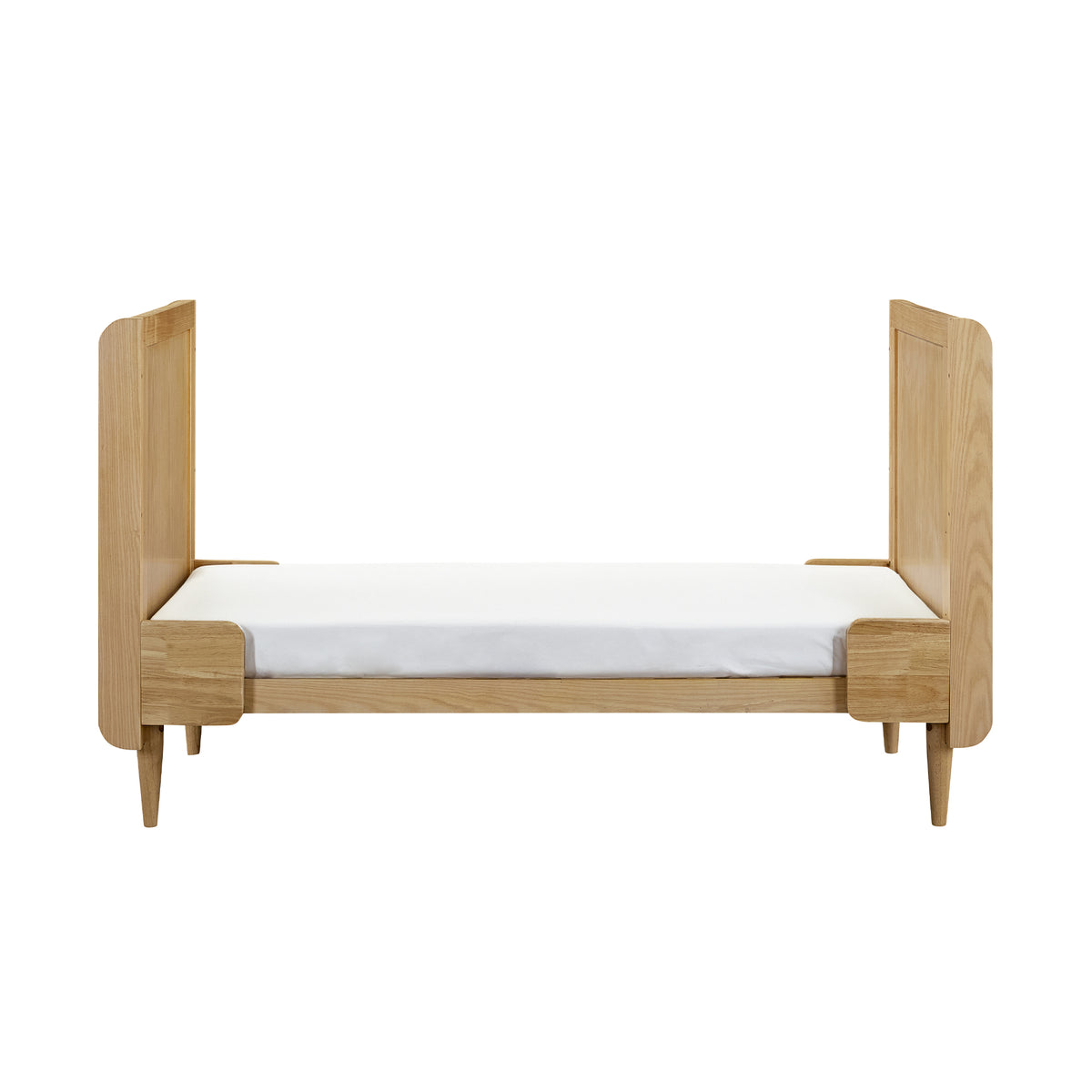 Tutti Bambini Japandi Mini Cot Bed - Light Oak