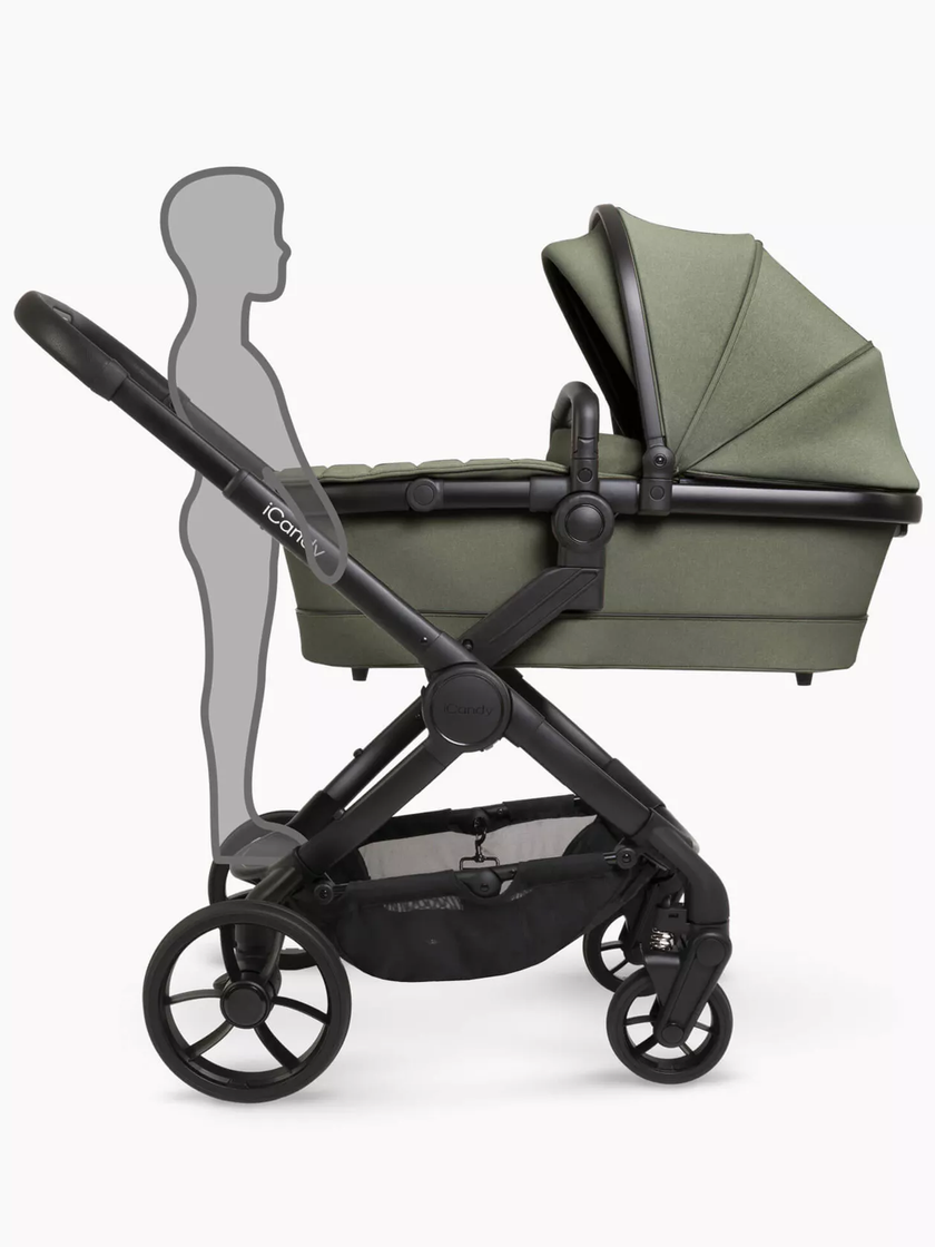 icandy Peach 7 Ivy Pushchair and Carrycot - Complete Car Seat Bundle