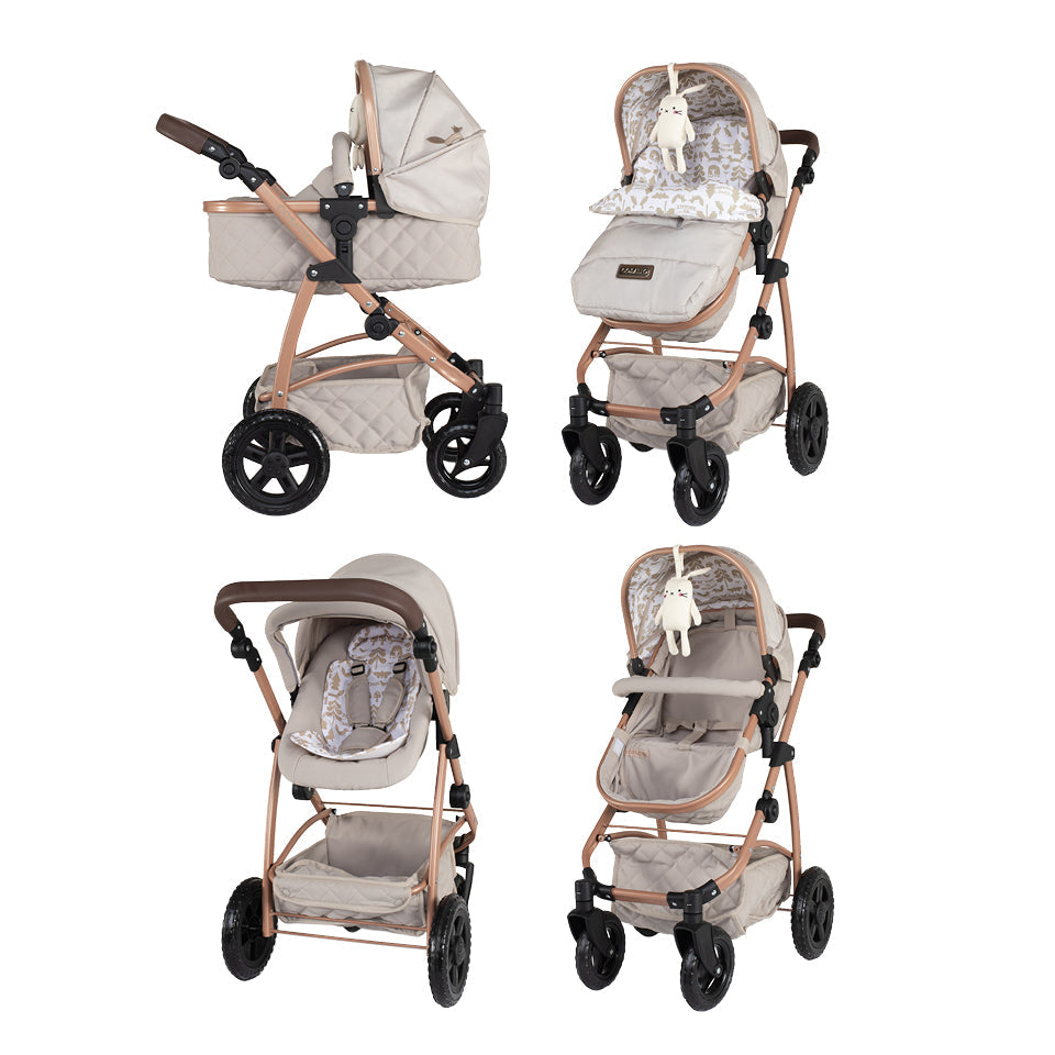 Cosatto Wow 3 Doll's Pram- Whisper