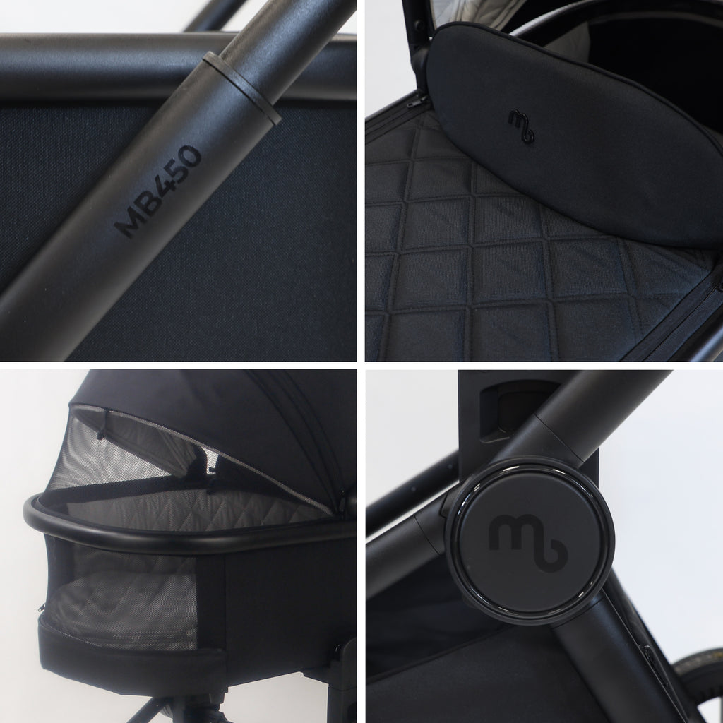 My Babiie MB450i 3 in 1 with Base - Black