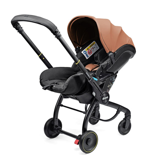 Doona X Recline Car Seat & Stroller - Terracota Inc FREE Vehicle Seat Protector Worth £29.95!