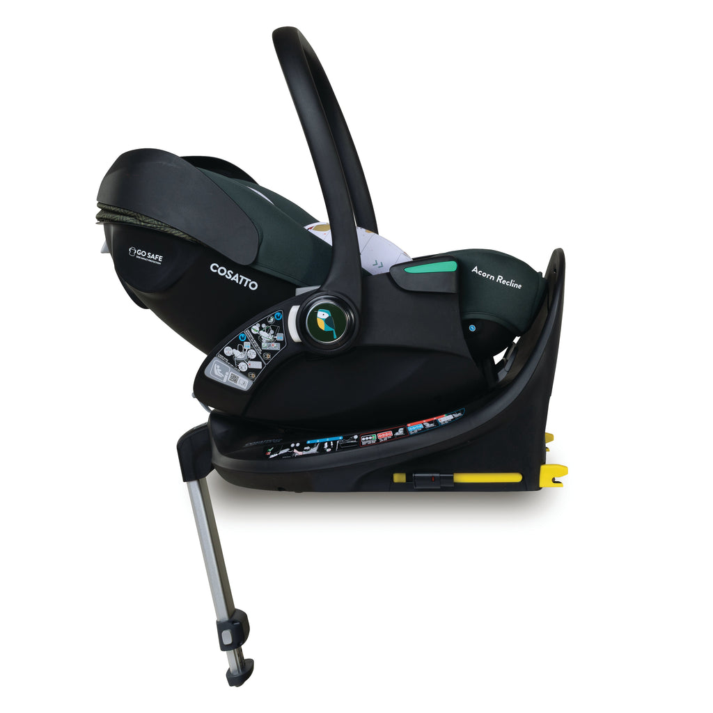 Cosatto Wow 3 Special Edition All Stage Family Rotate & Recline 2 Base Bundle Wildwood