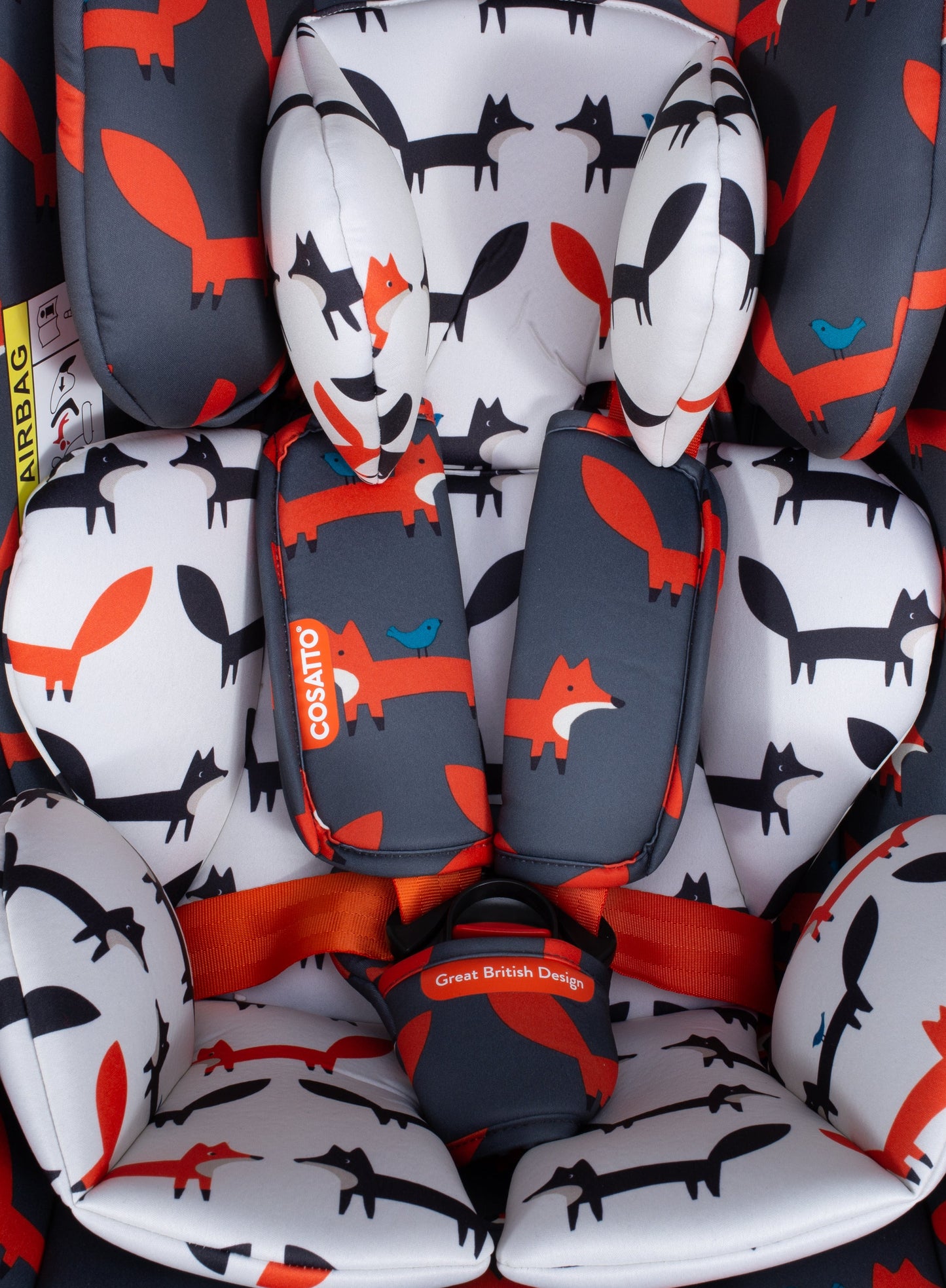 Cosatto All in All 360 Rotate Car Seat -Charcoal Mister Fox