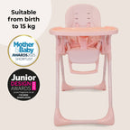 My Babiie Luxe Highchair- Pink