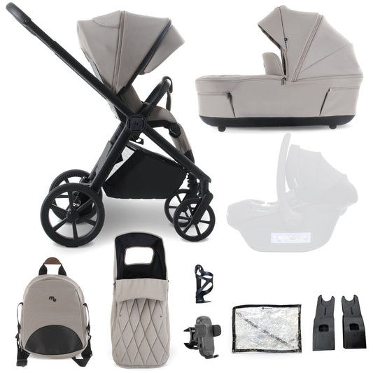 My Babiie MB450 LUXE 2-in-1 Pushchair & Carrycot - Mink