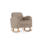 Etta Faux Fur Nursing Chair - Mink