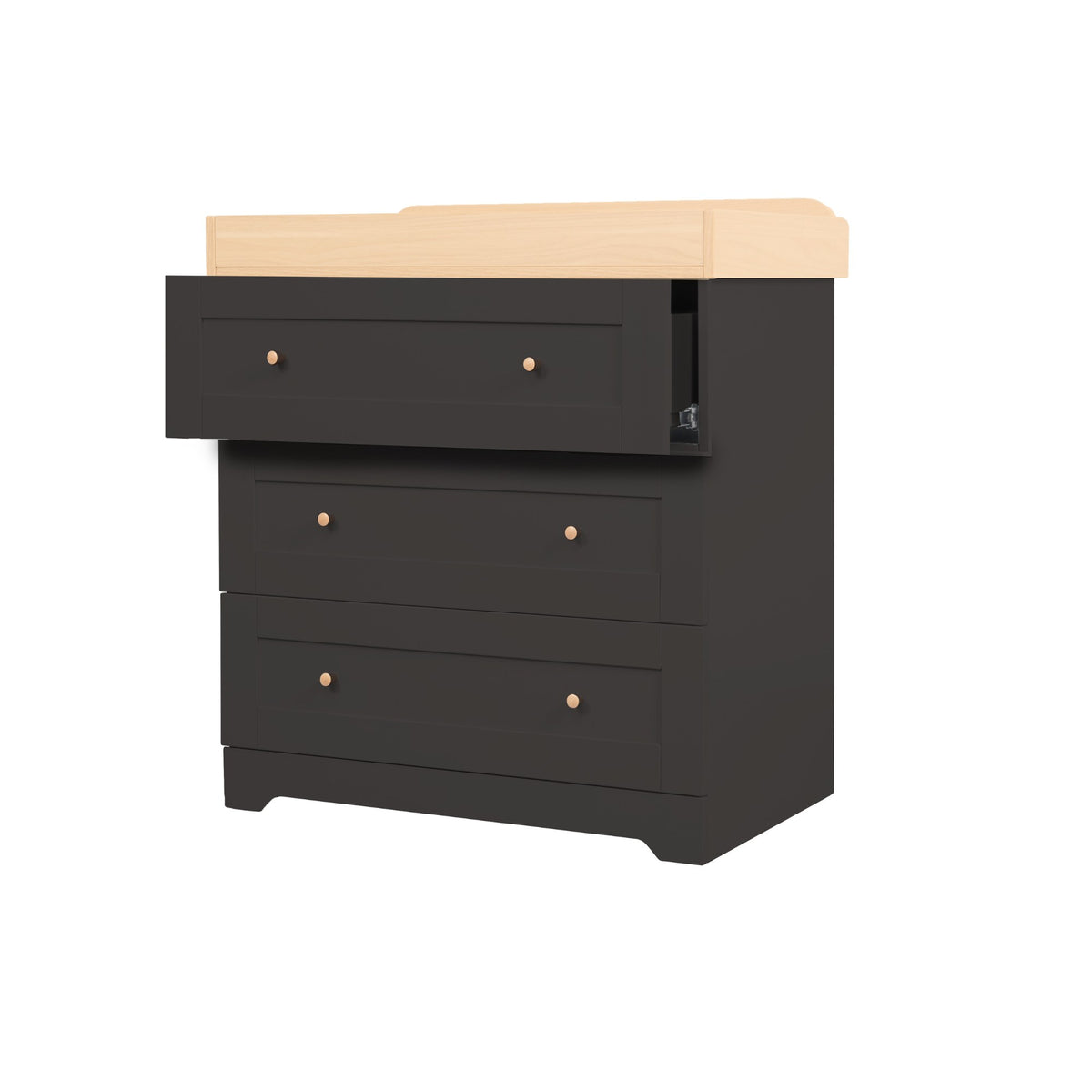Tutti Bambini Rio 2 Piece Room Set - Honey Oak & Slate Grey