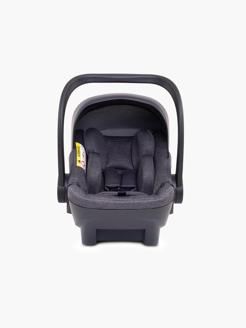 icandy Peach 7 Dark Grey Pushchair and Carrycot - Complete Car Seat Bundle