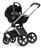 Venicci Upline 2 Stone Beige Pram 3 in 1 Plus Base (Tiago Beige)
